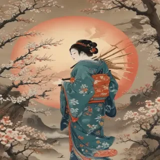 ukiyo e wallpaper