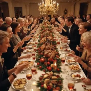 holiday party pictures