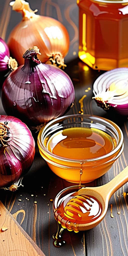 onions and honey for cough