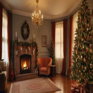 aesthetic christmas background