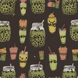 boba background