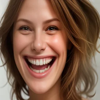 grinning