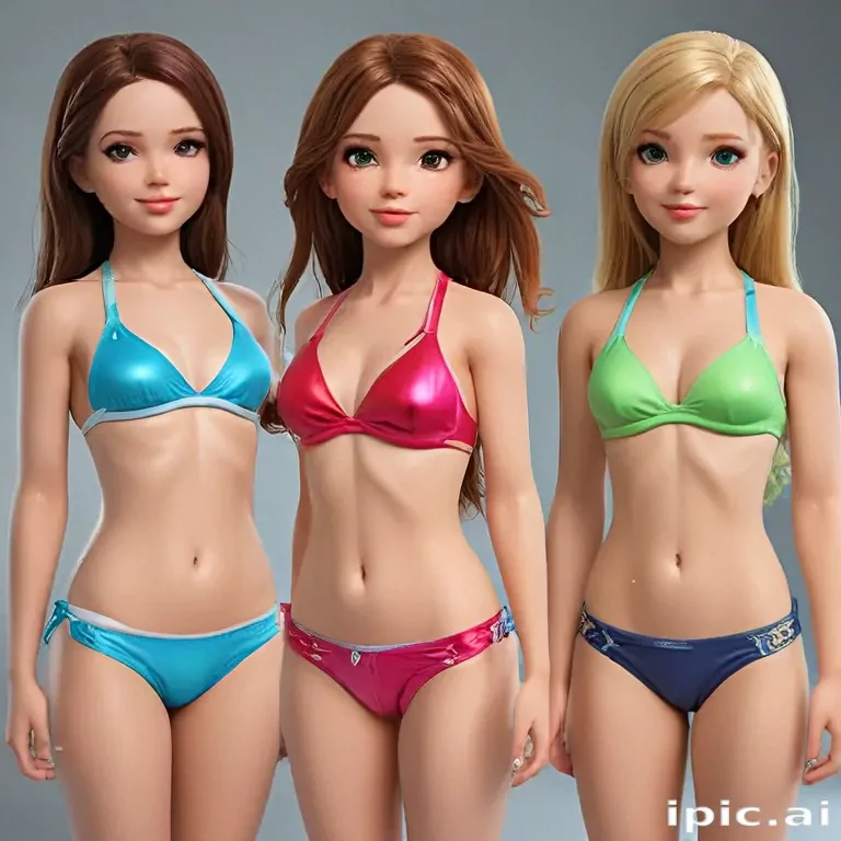 ai girls bikinis