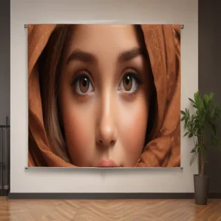 brown aesthetic banner