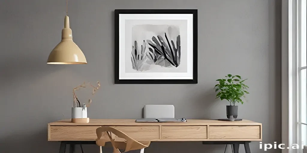 framed art mockup