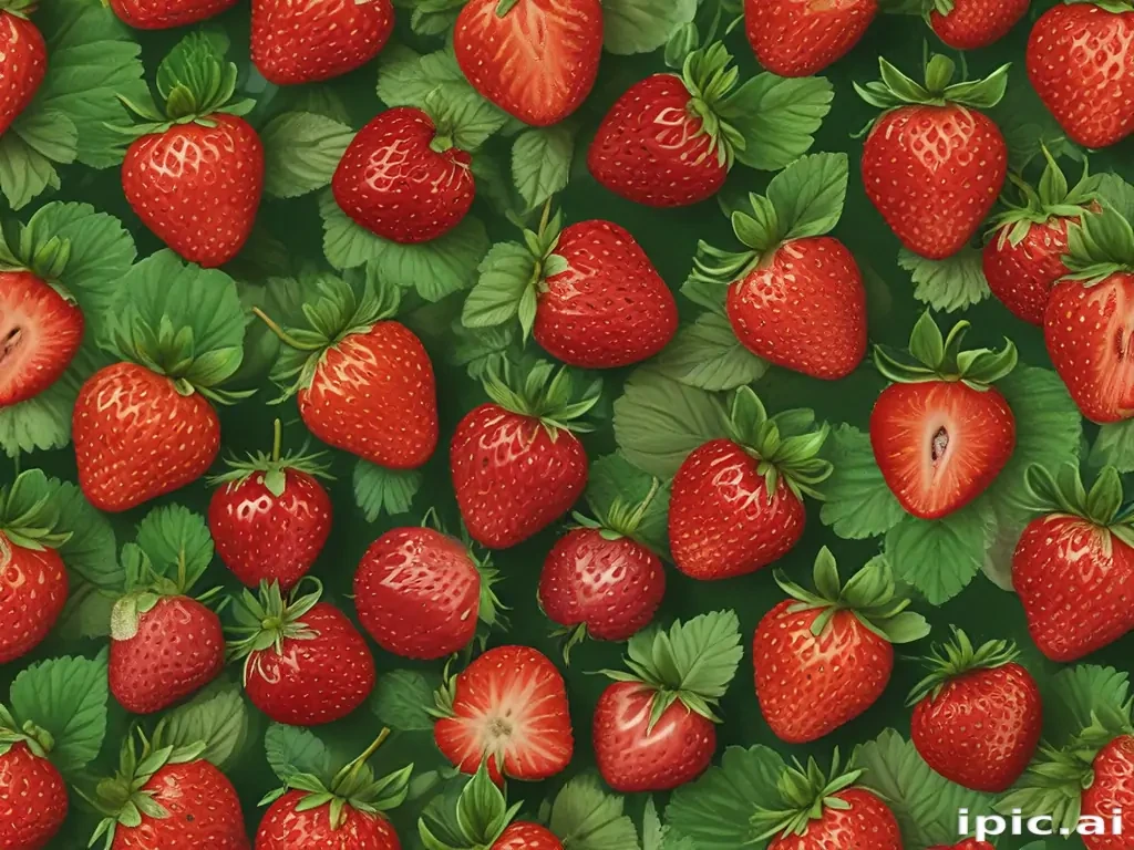 strawberry wallpaper laptop