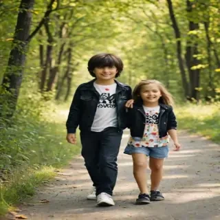 bro and sister wallpaper