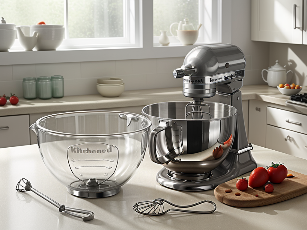 kitchenaid mixer glass bowl 6 qt