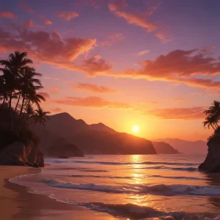 cute sunset backgrounds