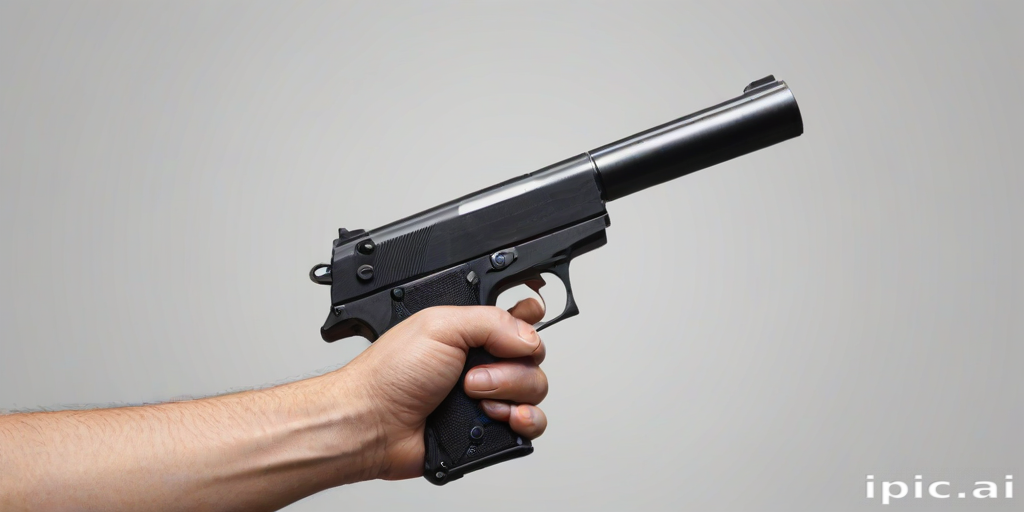 hand with gun png