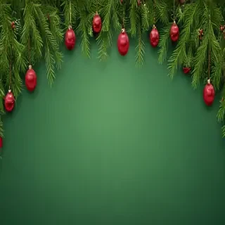 green christmas background