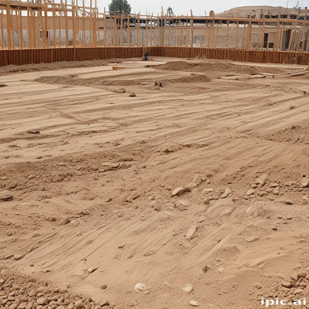 construction site background