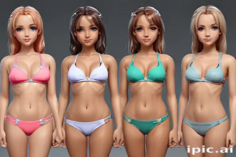 ai girls bikinis