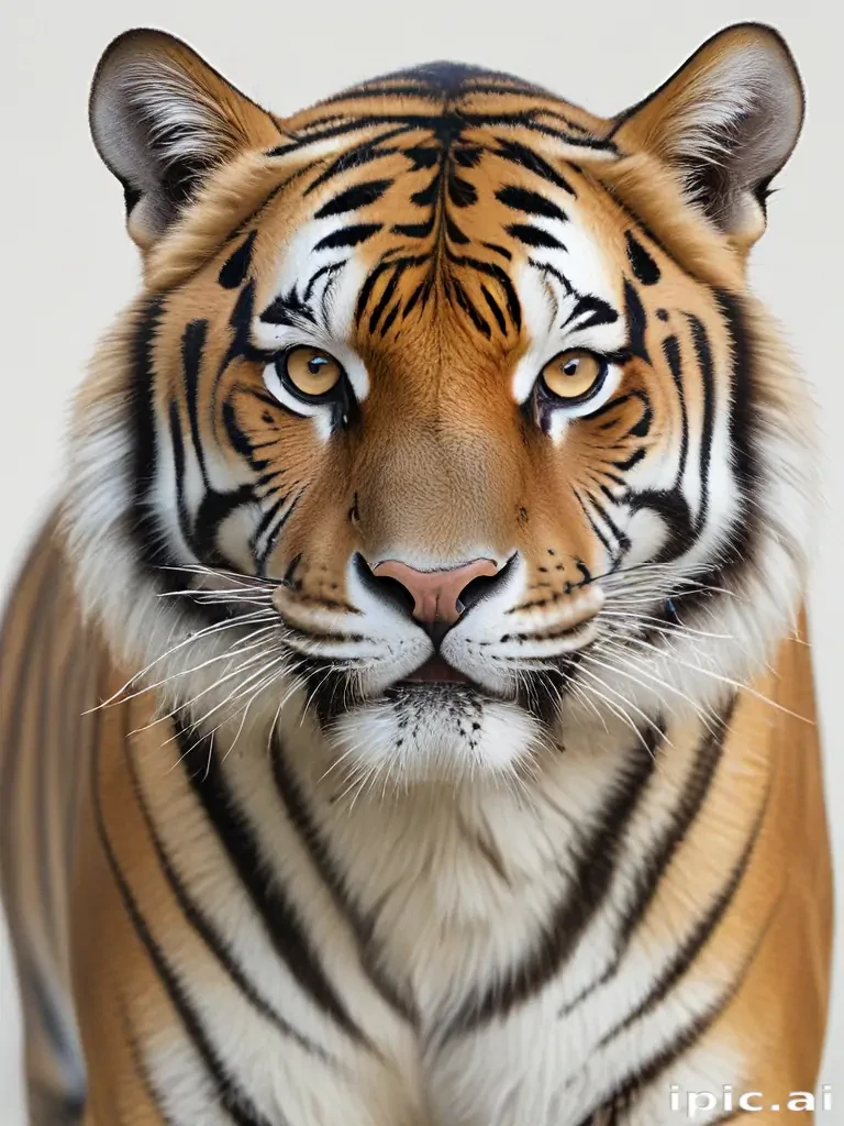 transparent tiger