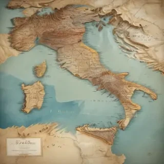 map of italy
