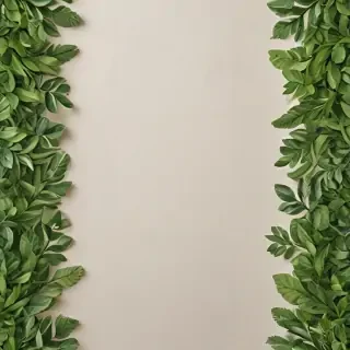 greenery border