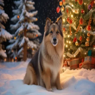 christmas pet pics