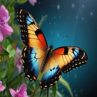 butterfly phone background