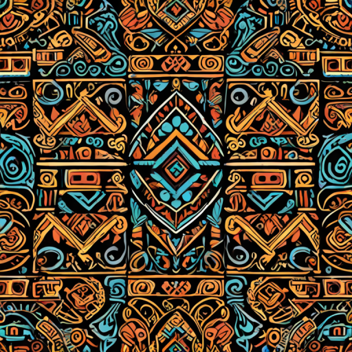 aztec pattern png