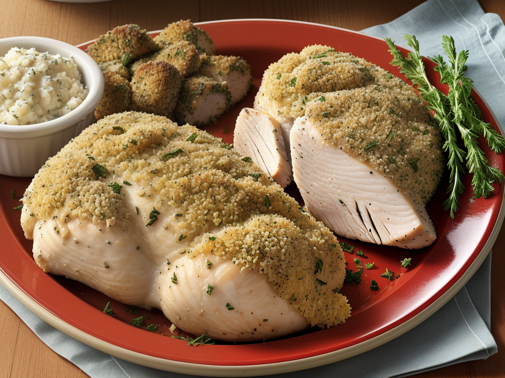 texas roadhouse herb crusted chicken