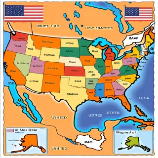 map of united states