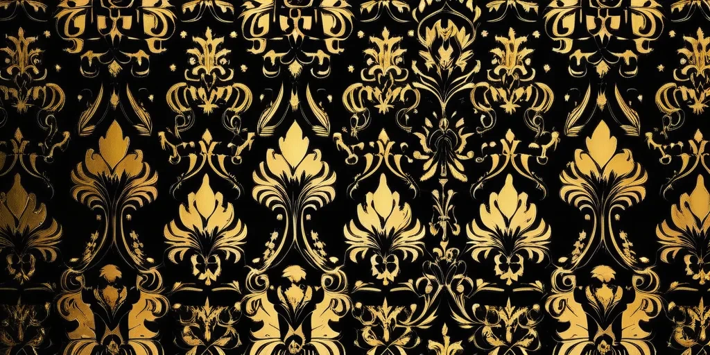 black and gold wallpaper