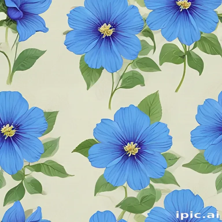 background blue flower