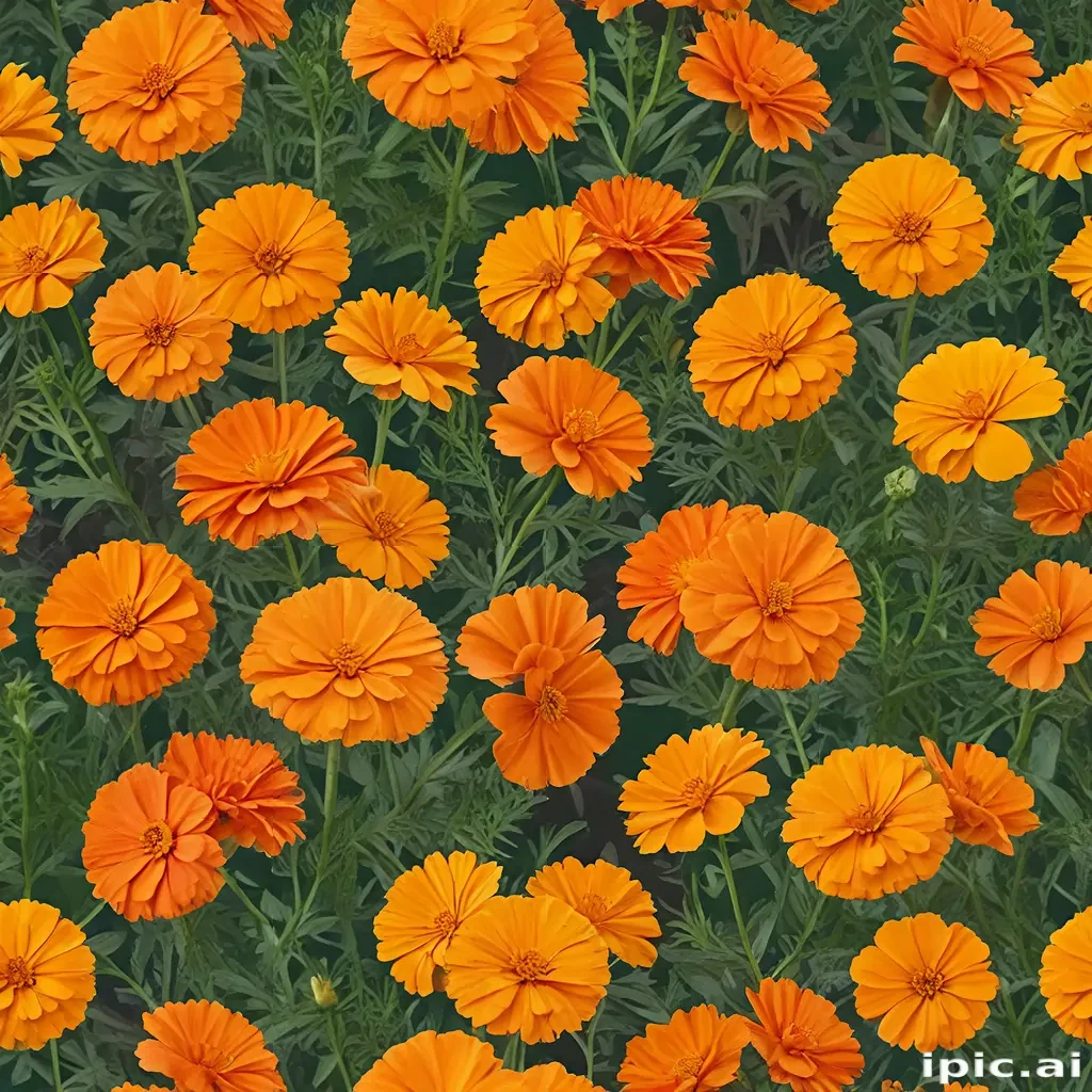 marigolds transparent