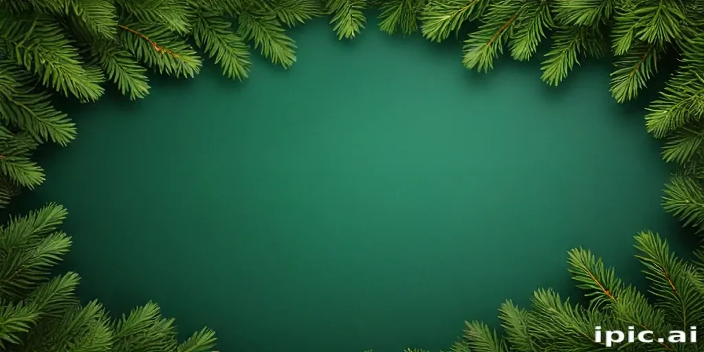 green christmas background