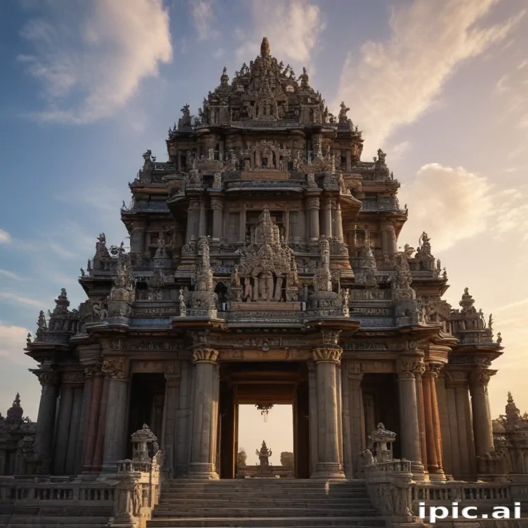 temple background
