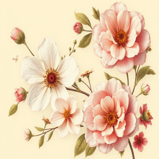 vintage flowers png