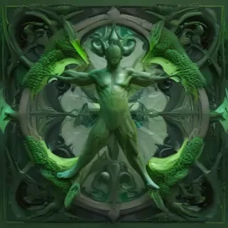 green aesthetic png