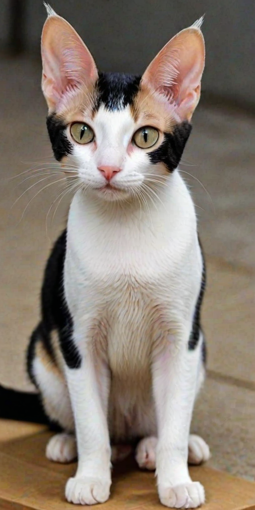 oriental bicolor cat breed