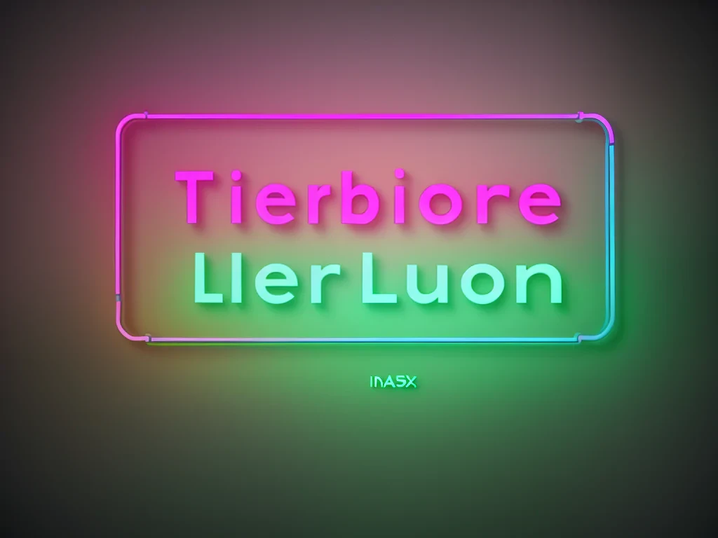 neon instagram logo