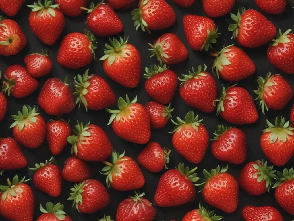 strawberry wallpaper desktop