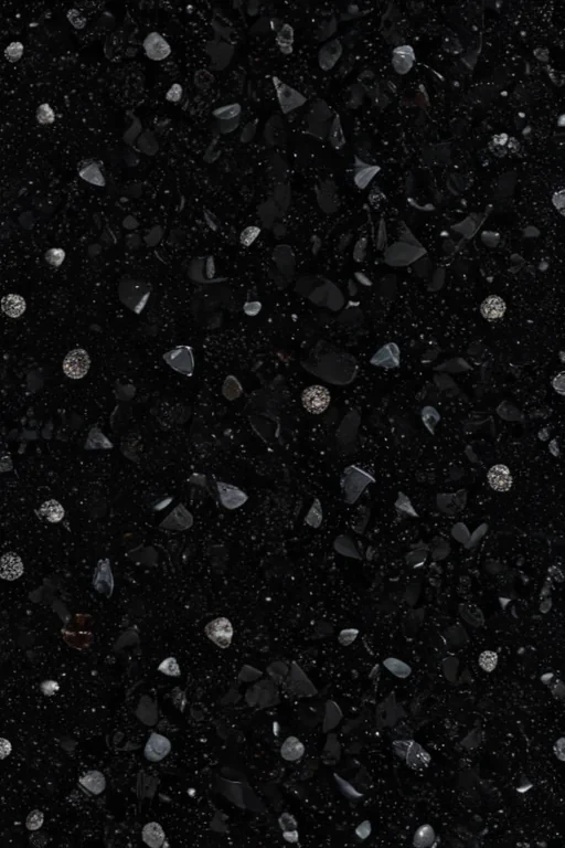glitter background black