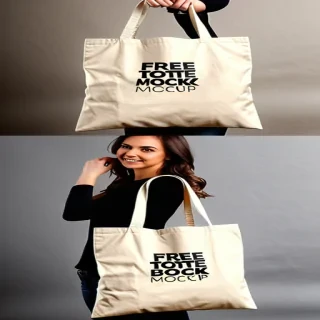 free tote bag mockup