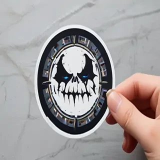 sticker mockup