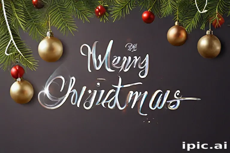 merry christmas transparent