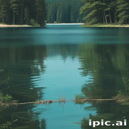 background lake