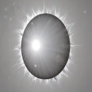 transparent sun