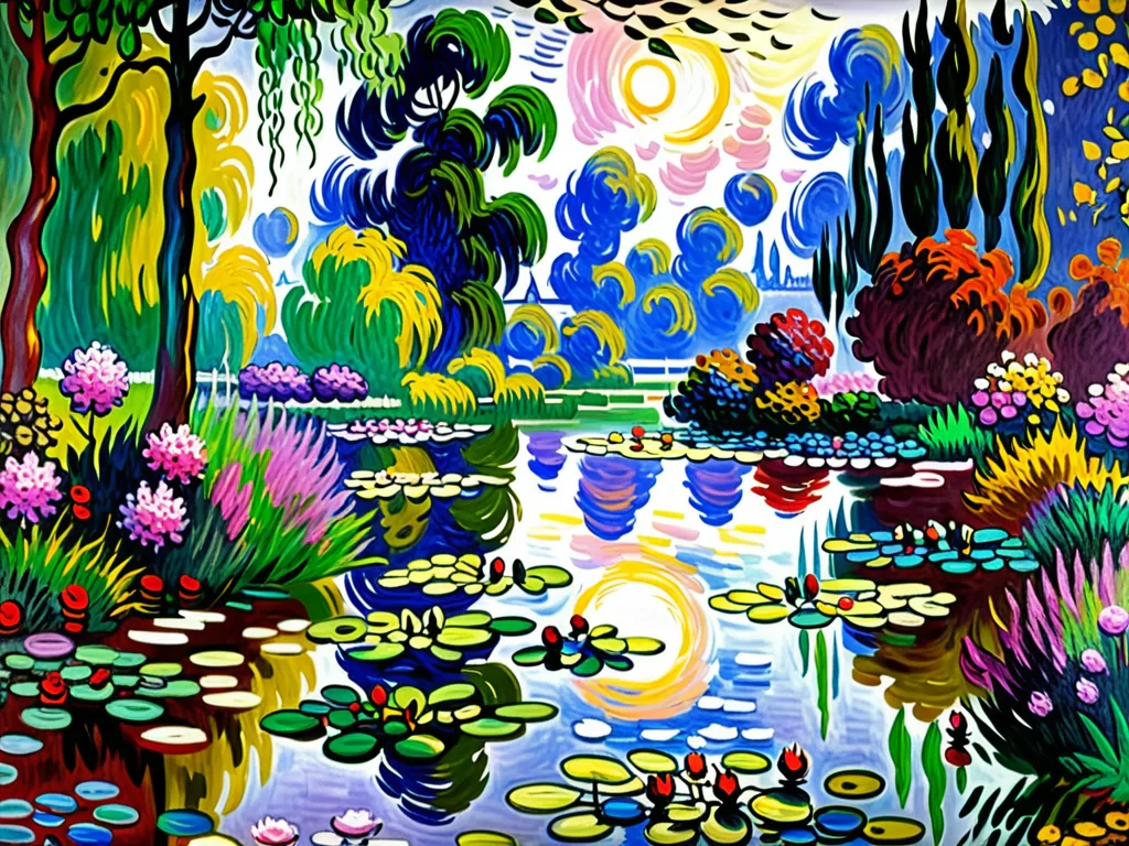 monet paintings wallpaper