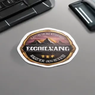 sticker mockup
