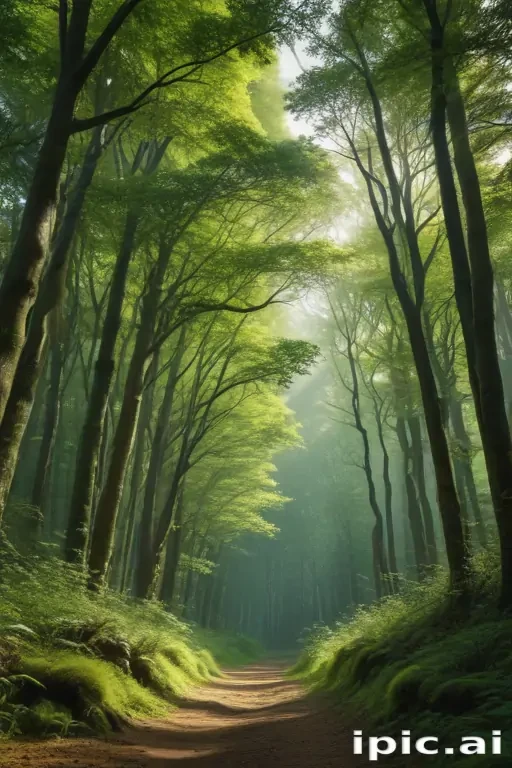 green forest aesthetic