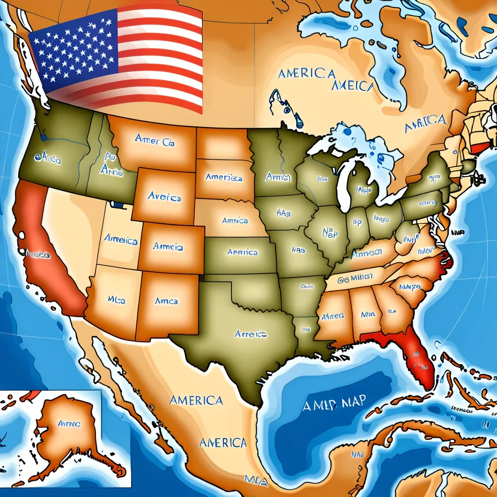 america map