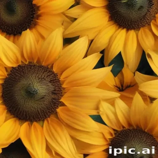 aesthetic sunflower background