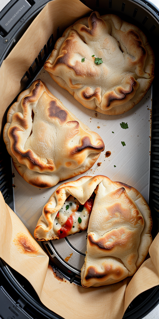 reheating calzone in air fryer
