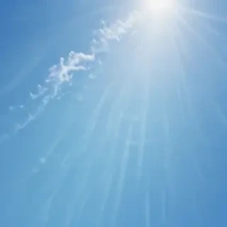 sky blue background