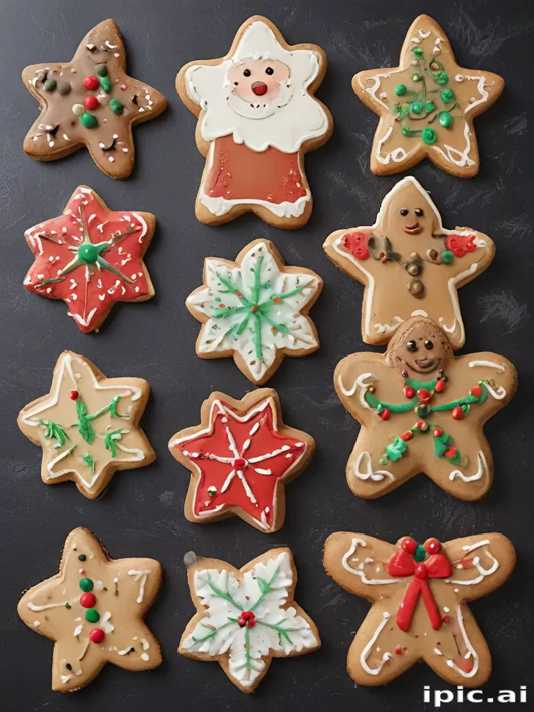 clip art christmas cookies