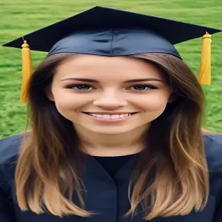 transparent graduation cap